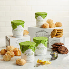 Double Dinner package with twice the servings of soup, rolls, and cookies