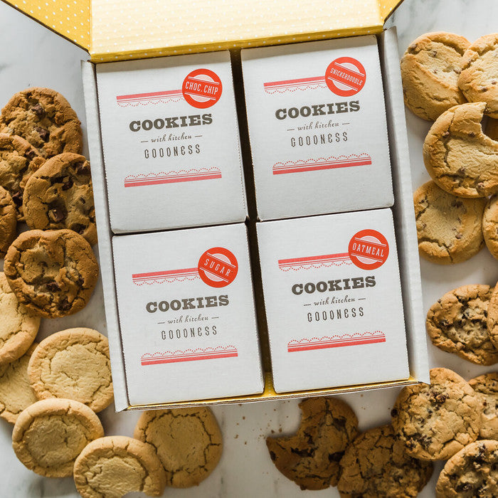 Two dozen Cookie Comforts packaging