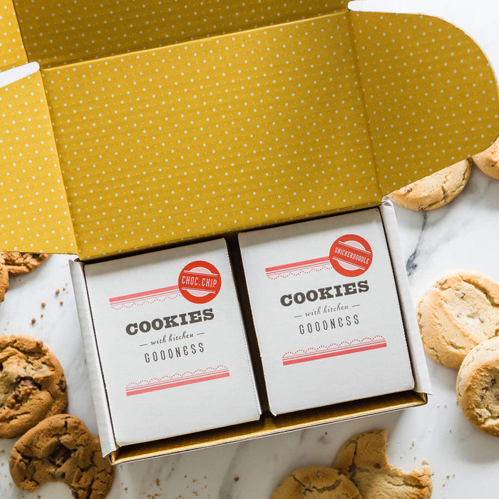 One Dozen Cookie Comforts packaging